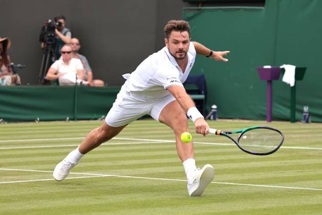 2023 Wimbledon Tournament LONDRES, LO - 06.07.2023: 2023 WIMBLEDON TOURNAMENT - Stan Wawrinka (SUI) during the 2023 Wimbledon Tournament held in London, England. (Photo: Andre Chaco Fotoarena) x2397926x  AndrexChaco