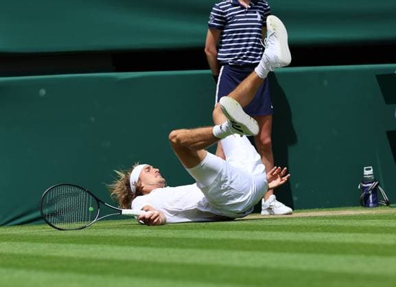 TENNIS - Wimbledon 2023 LONDON,ENGLAND,06.JUL.23 - TENNIS - ATP, Tennis Herren World Tour, Wimbledon, Grand Slam. Image shows Alexander Zverev (GER).  GEPAxpictures xAlanxGrieves