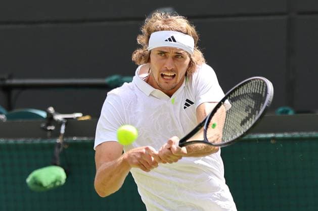 TENNIS - Wimbledon 2023 LONDON,ENGLAND,06.JUL.23 - TENNIS - ATP, Tennis Herren World Tour, Wimbledon, Grand Slam. Image shows Alexander Zverev (GER).  GEPAxpictures xAlanxGrieves