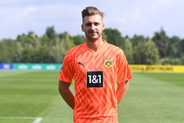 Borussia Dortmund II 3 Liga, port date 2023 2024 Marcel Lotka Borussia Dortmund II 3 Liga, port date 2023 2024 xRx