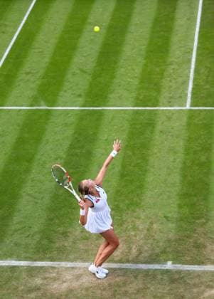 Mandatory Credit: Photo by Simon Dael Shutterstock (13995920co) Anett Kontaveit during her second round match. The 27-year-old Estonian player has announced that she will retire after the tournament due to a back injury Wimbledon Tennis Championships, Day 4, The All England Lawn Tennis and Croquet Club, London, UK - 06 Jul 2023 Wimbledon Tennis Championships, Day 4, The All England Lawn Tennis and Croquet Club, London, UK - 06 Jul 2023  Copyright: xSimonxDael Shutterstockx 13995920co