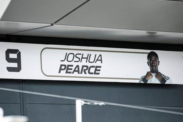 09 PEARCE Joshua, Modified F2 car prepared by Mercedes Applied Science and Carlin for the fictional Apex APXGP team in the F1 movie by Apple Studios Bruckheimer Films, ambiance during the 2023 Formula 1 Aramco British Grand Prix, 10th round of the 2023 Formula One World Championship, WM, Weltmeisterschaft from July 7 to 9, 2023 on the Silverstone Circuit, in Silverstone, United Kingdom - F1 - BRITISH GRAND PRIX 2023 DPPI Panoramic  00123024__R3_3727 