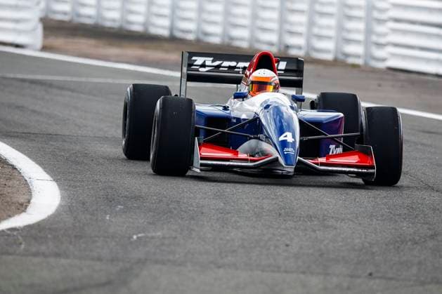 Tyrrell 021 Yamaha during the 2023 Formula 1 Aramco British Grand Prix, 10th round of the 2023 Formula One World Championship, WM, Weltmeisterschaft from July 7 to 9, 2023 on the Silverstone Circuit, in Silverstone, United Kingdom - F1 - BRITISH GRAND PRIX 2023 DPPI Panoramic  00123024__R3_4752 