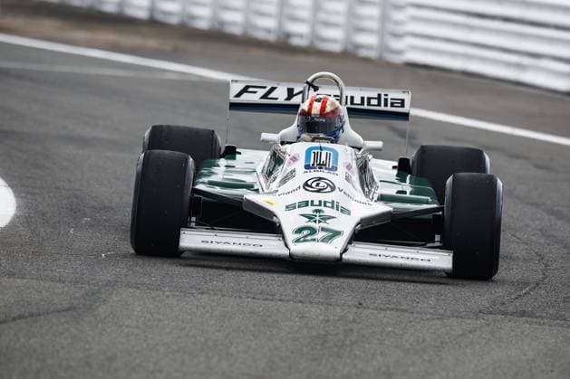 Williams FW07 during the 2023 Formula 1 Aramco British Grand Prix, 10th round of the 2023 Formula One World Championship, WM, Weltmeisterschaft from July 7 to 9, 2023 on the Silverstone Circuit, in Silverstone, United Kingdom  Copyright: xXavixBonilla DPPI IPAxSportx xipx xIPAxSportx 0 IPA_IPA39081772
