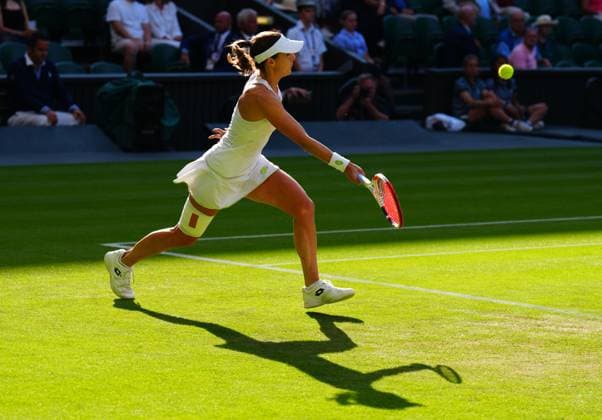 Mandatory Credit: Photo by Javier Garcia Shutterstock (13995919fu) Alize Cornet during her second round match Wimbledon Tennis Championships, Day 4, The All England Lawn Tennis and Croquet Club, London, UK - 06 Jul 2023 Wimbledon Tennis Championships, Day 4, The All England Lawn Tennis and Croquet Club, London, UK - 06 Jul 2023  Copyright: xJavierxGarcia Shutterstockx 13995919fu