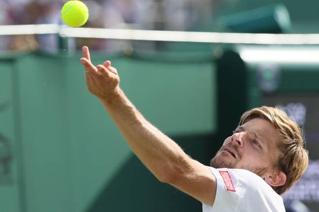 Great Britain, London, All England Lawn Tennis Club, The Championships Wimbledon 2023 - DAY 4- 06 07 2023 Belgian player David Goffin (BEL) leaves the court after he lost his second round against Tomas Barrios Vera (CHI) in London , All England Lawn Tennis Club at The Championships Wimbledon 2023 The Championships Wimbledon 2023- DAY 4- 06 07 2023 PhotoNews Panoramic 