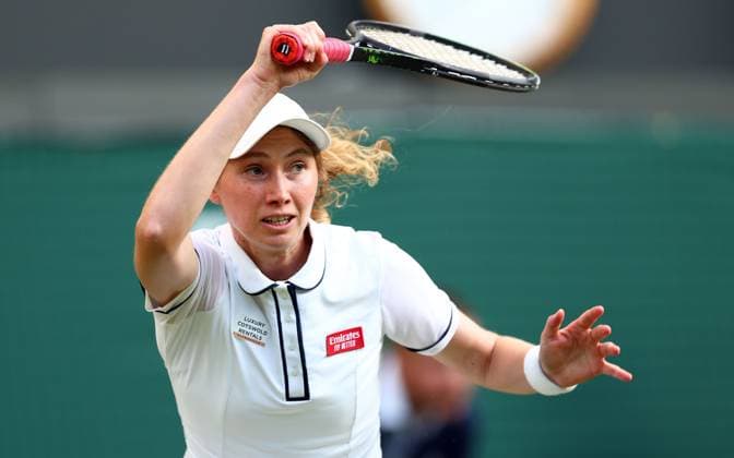 Mandatory Credit: Photo by Simon Dael Shutterstock (13995920gi) Cristina Bucsa in action against Jessica Pegula Wimbledon Tennis Championships, Day 4, The All England Lawn Tennis and Croquet Club, London, UK - 06 Jul 2023 Wimbledon Tennis Championships, Day 4, The All England Lawn Tennis and Croquet Club, London, UK - 06 Jul 2023  Copyright: xSimonxDael Shutterstockx 13995920gi