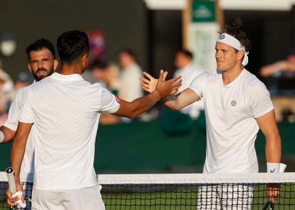 Romain Arneodo, Sam Weissborn, Mens Doubles Copyright: xJuergenxHasenkopfx