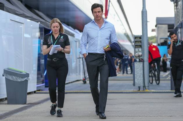 FORMULA 1 ARAMCO BRITISH GRAND PRIX 2023, 06 07 2023 Team Principal Toto Wolff, Mercedes AMG Petronas Motorsport during the FORMULA 1 ARAMCO BRITISH GRAND PRIX 2023 at Silverstone Circuit, Silverstone, United Kingdom on 6 July 2023 Editorial Use Only Copyright: xPhilxDuncanx ESM-0742-0034