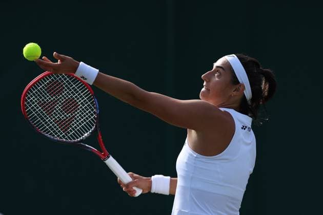 Caroline Garcia during the 2023 Wimbledon Championships on July 6, 2023 at All England Lawn Tennis & Croquet Club in Wimbledon, England  Copyright: xAntoinexCouvercelle DPPI IPAxSpox xIPAxSportx 0 IPA_IPA39091007