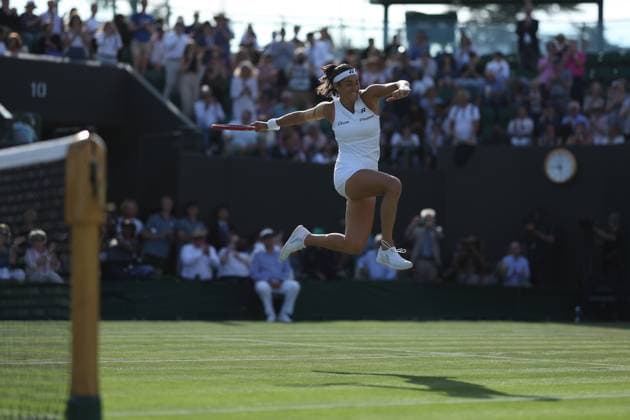 Caroline Garcia during the 2023 Wimbledon Championships on July 6, 2023 at All England Lawn Tennis & Croquet Club in Wimbledon, England  Copyright: xAntoinexCouvercelle DPPI IPAxSpox xIPAxSportx 0 IPA_IPA39091029