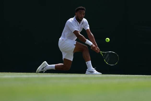 Arthur Fils (Fra) during the 2023 Wimbledon Championships on July 6, 2023 at All England Lawn Tennis & Croquet Club in Wimbledon, England  Copyright: xAntoinexCouvercelle DPPI IPAxSpox xIPAxSportx 0 IPA_IPA39091102
