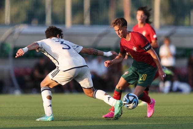 Football, U19 European Championship, Portugal - Italy