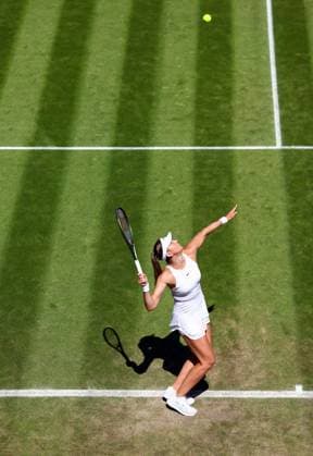 Mandatory Credit: Photo by Simon Dael Shutterstock (13995929s) Paula Badosa during her second round match Wimbledon Tennis Championships, Day 5, The All England Lawn Tennis and Croquet Club, London, UK - 07 Jul 2023 Wimbledon Tennis Championships, Day 5, The All England Lawn Tennis and Croquet Club, London, UK - 07 Jul 2023  Copyright: xSimonxDael Shutterstockx 13995929s