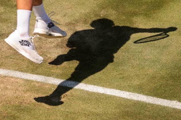 2023 Wimbledon Tournament LONDRES, LO - 07.07.2023: 2023 WIMBLEDON TOURNAMENT - Roberto Carballes Baena (ESP) during Wimbledon Tournament 2023 held in London, England. (Photo: Andre Chaco Fotoarena) x2398315x  AndrexChaco