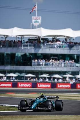 14 ALONSO Fernando (spa), Aston Martin F1 Team AMR23, action during the 2023 Formula 1 Aramco British Grand Prix, 10th round of the 2023 Formula One World Championship, WM, Weltmeisterschaft from July 7 to 9, 2023 on the Silverstone Circuit, in Silverstone, United Kingdom - F1 - BRITISH GRAND PRIX 2023 DPPI Panoramic  00123024__R5_8337 