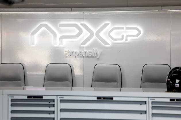 APEX APXGP fictional team for the F1 movie by Apple Studios Bruckheimer Films, illustration during the 2023 Formula 1 Aramco British Grand Prix, 10th round of the 2023 Formula One World Championship, WM, Weltmeisterschaft from July 7 to 9, 2023 on the Silverstone Circuit, in Silverstone, United Kingdom - F1 - BRITISH GRAND PRIX 2023 DPPI Panoramic  00123024_F12023GP11GBR_JK090521 