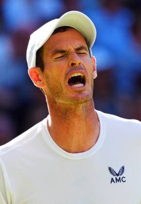 Mandatory Credit: Photo by Javier Garcia Shutterstock (13995928gm) Andy Murray during his second round match Wimbledon Tennis Championships, Day 5, The All England Lawn Tennis and Croquet Club, London, UK - 07 Jul 2023 Wimbledon Tennis Championships, Day 5, The All England Lawn Tennis and Croquet Club, London, UK - 07 Jul 2023  Copyright: xJavierxGarcia Shutterstockx 13995928gm