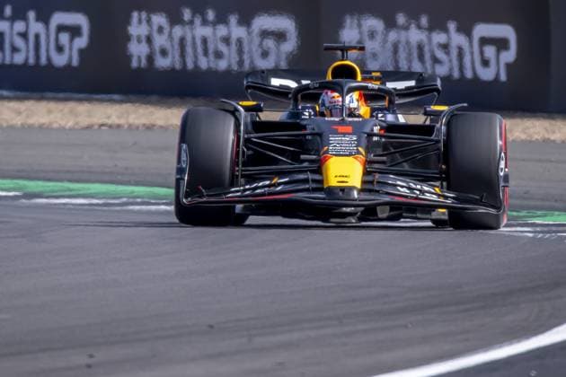 Silverstone - 07-07-2023, Silverstone Circuit, Max Verstappen at the Formula 1 Great Britain Grand Prix 2023 Friday Formula 1 Great Britain Grand Prix 2023 Friday  x21569912x Copyright: