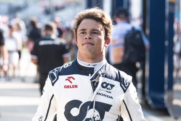 Nyck De Vries NED, Scuderia AlphaTauri 21 in the paddock, British Grand Prix, Silverstone, Motorsport, Formula 1, British Grand Prix, Silverstone, Motorsport, Formula 1 Towcester Copyright: xEibner-Pressefotox EP_EER
