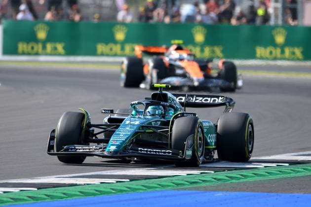 F1 Grand Prix of Great Britain - Practice Fernando Alonso of Spain and Aston Martin Aramco Cognizant F1 Team during the Formula 1 Aramco British Grand Prix at Silverstone Circuit, Towcester, UK on Friday 7th July 2023. Towcester United Kingdom  Copyright: xMIxNewsx originalFilename:fletcher-formula1230707_npXYZ.jpg