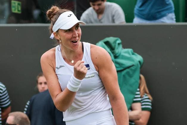2023 Wimbledon Tournament LONDRES, LO - 08.07.2023: 2023 WIMBLEDON TOURNAMENT - Beatriz Haddad Maia (BRA) during the 2023 Wimbledon Tournament held in London, England. (Photo: Andre Chaco Fotoarena) x2398642x  AndrexChaco