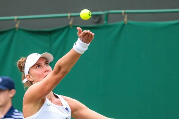 2023 Wimbledon Tournament LONDRES, LO - 08.07.2023: 2023 WIMBLEDON TOURNAMENT - Beatriz Haddad Maia (BRA) during the 2023 Wimbledon Tournament held in London, England. (Photo: Andre Chaco Fotoarena) x2398650x  AndrexChaco
