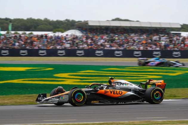 July 8, 2023, Silverstone, Englan, Great Britain: Lando Norris (GBR) McLaren MCL60..during FORMULA 1 ARAMCO BRITISH GRAND PRIX 2023 - jUL7-9 Silverstone, Great Britain Silverstone Great Britain - ZUMAm217 20230708_zsp_m217_038 Copyright: xAlessioxDexMarcox