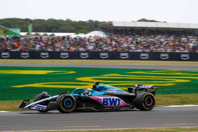 July 8, 2023, Silverstone, Englan, Great Britain: Esteban Ocon(FRA) Alpine A523..during FORMULA 1 ARAMCO BRITISH GRAND PRIX 2023 - jUL7-9 Silverstone, Great Britain Silverstone Great Britain - ZUMAm217 20230708_zsp_m217_051 Copyright: xAlessioxDexMarcox