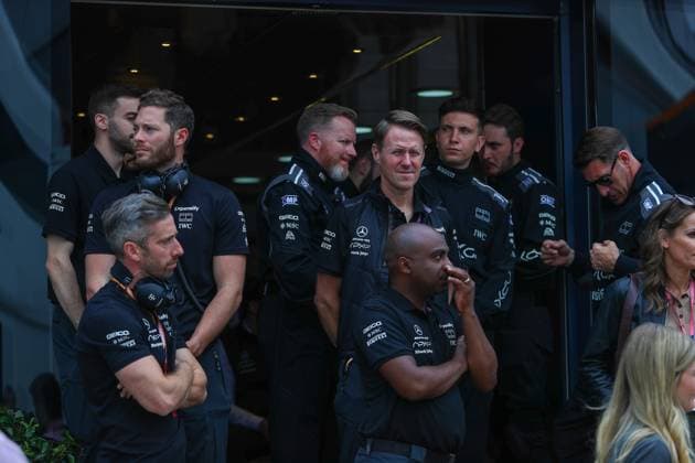 July 8, 2023, Silverstone, Englan, Great Britain: Apex GP fictional Team (Apple Movie)...during FORMULA 1 ARAMCO BRITISH GRAND PRIX 2023 - jUL7-9 Silverstone, Great Britain Silverstone Great Britain - ZUMAm217 20230708_zsp_m217_290 Copyright: xAlessioxDexMarcox