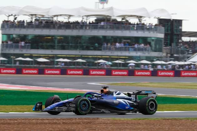 July 8, 2023, Silverstone, Englan, Great Britain: Alexander Albon (IND) Williams FW45..during FORMULA 1 ARAMCO BRITISH GRAND PRIX 2023 - jUL7-9 Silverstone, Great Britain Silverstone Great Britain - ZUMAm217 20230708_zsp_m217_262 Copyright: xAlessioxDexMarcox