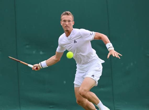 TENNIS - Wimbledon 2023 LONDON,ENGLAND,08.JUL.23 - TENNIS - ATP, Tennis Herren World Tour, Wimbledon, Grand Slam. Image shows Jiri Lehecka (CZE).  GEPAxpictures xAlanxGrieves