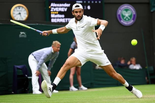 Tennis, Wimbledon, Day 6, Alexander Zverev - Matteo Berrettini