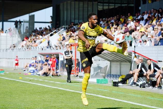 Photo Manuel Geisser 08 07 2023 football test match season 2023 2024 BSC Young Boys Hertha BSC 4 2 image Ulisses Garcia YB action single image
