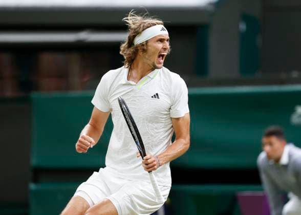 Alexander Zverev makes a fist and cheers, jubilation, joy, emotion Copyright: xJuergenxHasenkopfx