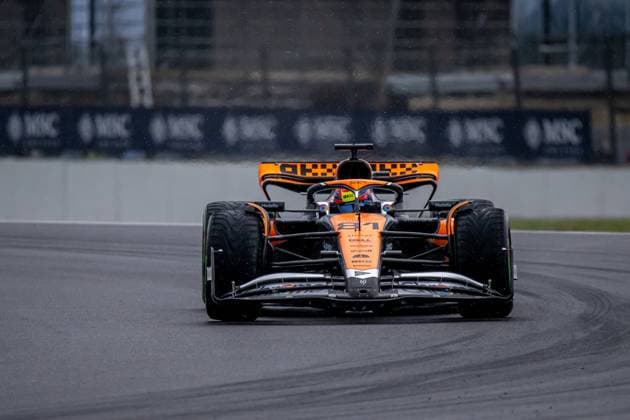 Silverstone, United Kingdom, July 09, Oscar Piastri, from Australia competes for McLaren F1. Race day, round 11 of the 2023 Formula 1 championship. Credit: Michael Potts Alamy Live News
