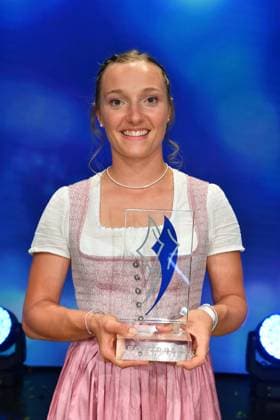 Katherian Schmid Bavarian Sports Award 2023 prize, honor, award ceremony BMW World Munich 08 July 2023