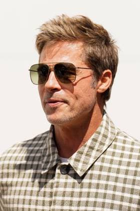 FORMULA 1 ARAMCO BRITISH GRAND PRIX 2023, 09 07 2023 Brad Pitt during the FORMULA 1 ARAMCO BRITISH GRAND PRIX 2023 at Silverstone Circuit, Silverstone, United Kingdom on 9 July 2023 Editorial Use Only Copyright: xEleanorxHoadx ESM-0747-0008