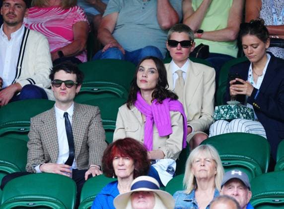Tennis, Wimbledon, Day 7, Celebrities in the stands