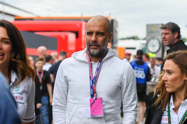 Formula 1, British GP at Silverstone, Pep Guardiola as guest