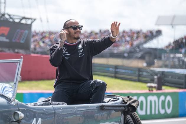 Lewis Hamilton UK, Mercedes AMG Petronas F1 Team 44 , British Grand Prix, Silverstone, Motorsport, Formula 1, Grand Prix of Great Britain, Silverstone, Motorsport, Formula 1 Towcester Copyright: xEibner-Pressefotox EP_EER