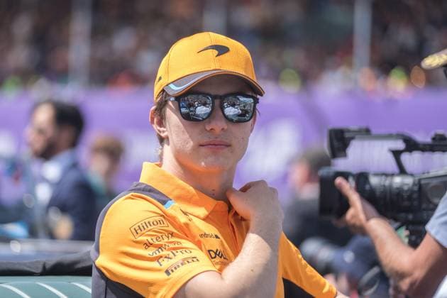 Oscar Piastri AUS, McLaren F1 Team 81 , British Grand Prix, Silverstone, Motorsport, Formula 1, British Grand Prix, Silverstone, Motorsport, Formula 1 Towcester Copyright: xEibner-Pressefotox EP_EER