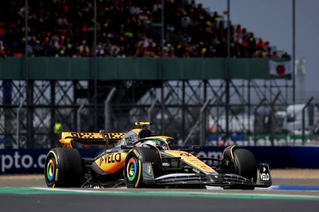 SILVERSTONE - Lando Norris (McLaren) during the Grand Prix of Great Britain at the Silverstone Circuit. ANP SEM VAN DER WAL F1 Grand Prix of Great Britain 2023 xVIxANPxSportx xxANPxIVx 473329115 originalFilename: 473329115.jpg