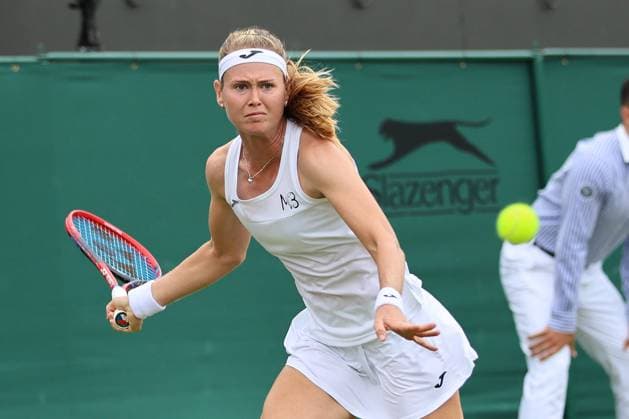 TENNIS - Wimbledon 2023 LONDON,ENGLAND,09.JUL.23 - TENNIS - WTA, Tennis Damen Tour, Wimbledon, Grand Slam. Image shows Marie Bouzkova (CZE).  GEPAxpictures xAlanxGrieves