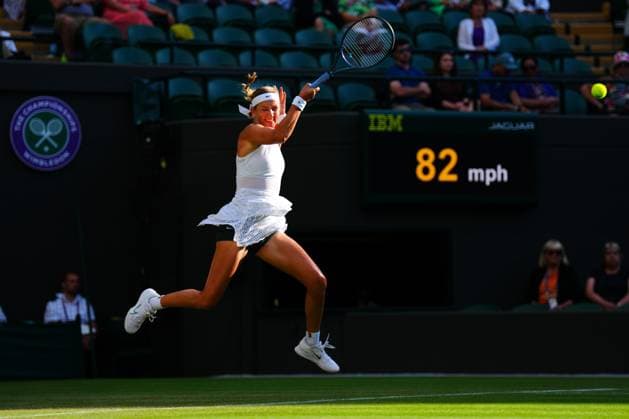 Mandatory Credit: Photo by Javier Garcia Shutterstock (14003010fu) Victoria Azarenka during her fourth round match Wimbledon Tennis Championships, Day 7, The All England Lawn Tennis and Croquet Club, London, UK - 09 Jul 2023 Wimbledon Tennis Championships, Day 7, The All England Lawn Tennis and Croquet Club, London, UK - 09 Jul 2023  Copyright: xJavierxGarcia Shutterstockx 14003010fu