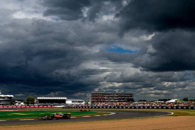 4 Lando Norris GBR, McLaren F1 Team , F1 Grand Prix of Great Britain at Silverstone Circuit on July 9, 2023 in Silverstone, Great Britain Photo by HOCH ZWEI Silverstone Great Britain