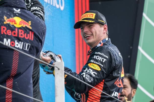Max Verstappen NED, Oracle Red Bull Racing 1 British Grand Prix, Silverstone, Motorsport, Formula 1, 09 07 2023 British Grand Prix, Silverstone, Motorsport, Formula 1, 09 07 2023 Towcester Copyright: xEibner-Pressefoto MarkoxKnabx EP_EER
