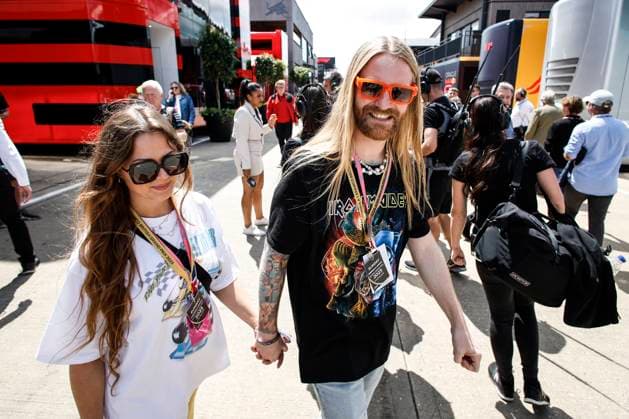 Sam Ryder singer portrait during the 2023 Formula 1 Aramco British Grand Prix, 10th round of the 2023 Formula One World Championship, WM, Weltmeisterschaft from July 7 to 9, 2023 on the Silverstone Circuit, in Silverstone, United Kingdom - F1 - BRITISH GRAND PRIX 2023 - RACE DPPI Panoramic  03323013__R3_0660 