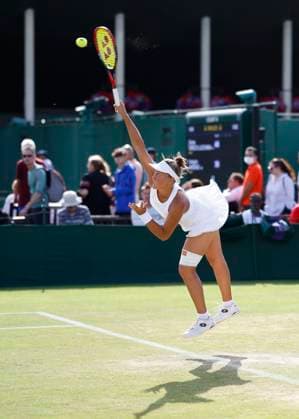 Sonja Zhiyenbayeva GER Girls Singles GS Tennis Wimbledon 2023 Grand Slam ITF ATP WTA AELTC London Great Britain 9 July 2023 Copyright: xJuergenxHasenkopfx