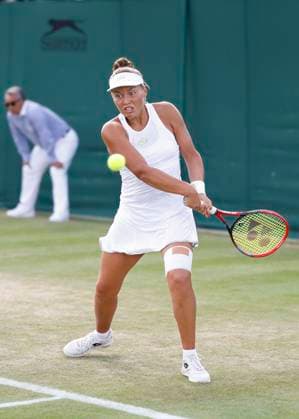 Sonja Zhiyenbayeva GER Girls Singles GS Tennis Wimbledon 2023 Grand Slam ITF ATP WTA AELTC London Great Britain 9 July 2023 Copyright: xJuergenxHasenkopfx